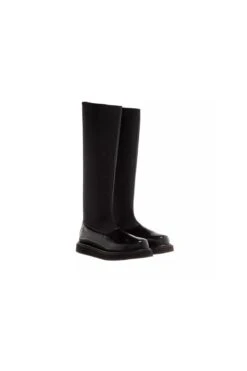 By Malene Birger Stiefelette - Schwarz - Flacher Absatz Damen Stiefel Und Stiefeletten 745364345