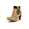Tiggers Stiefelette - Beige - Flacher Absatz Damen Stiefel Und Stiefeletten 741527300 -Panama Schuhe Geschaft 1 org zoom 117