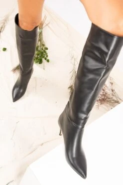 Fox Shoes Stiefel - Schwarz - Pfennigabsatz/Stiletto Damen Stiefel 51086241