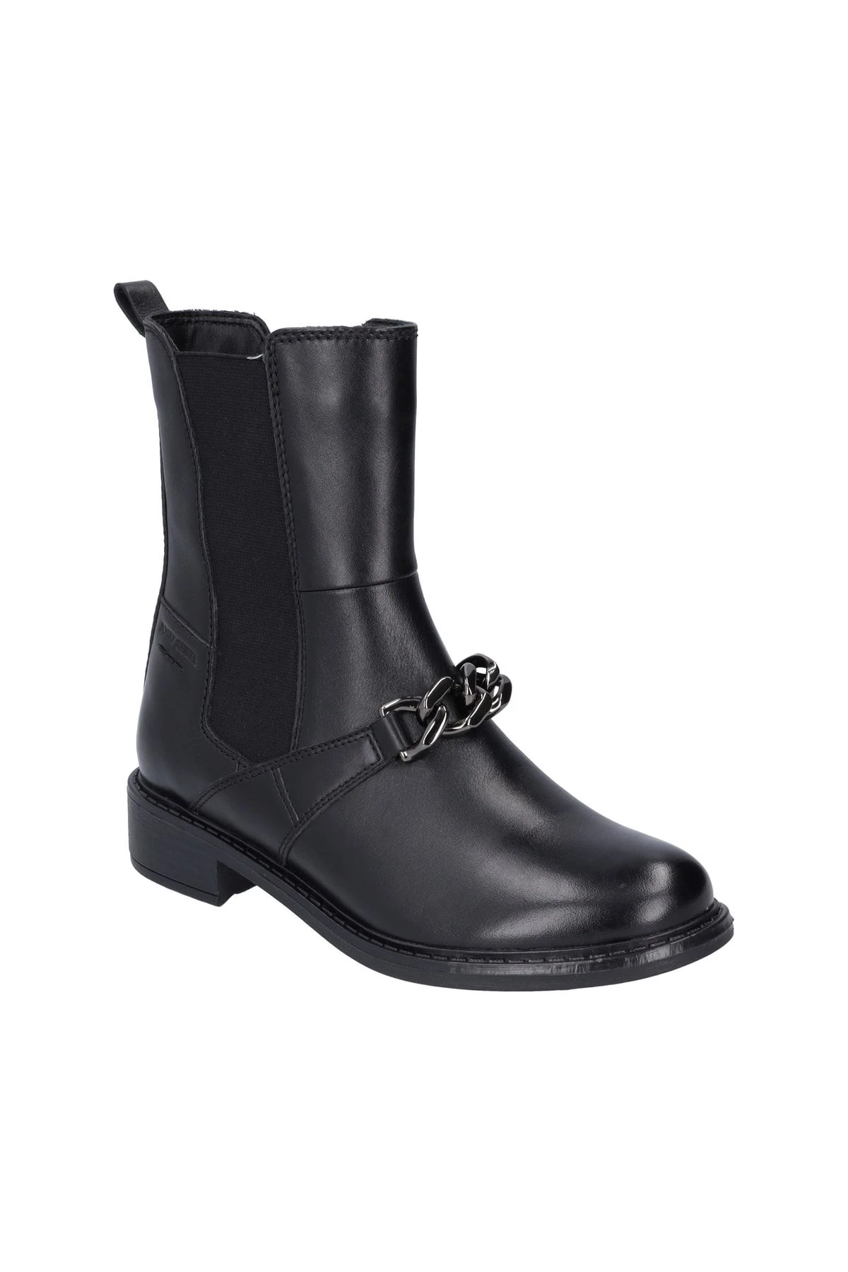 Josef Seibel Stiefel - Schwarz - Blockabsatz Damen Stiefel 752405297 3 Josef Seibel Stiefel - Schwarz - Blockabsatz Damen Stiefel 752405297