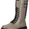 Tom Tailor Stiefel - Grau - Blockabsatz Damen Stiefel 696273764