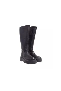 Steven Madden Stiefelette - Schwarz - Flacher Absatz Damen Stiefel Und Stiefeletten 741407116