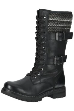 Marco Tozzi Stiefel - Schwarz - Blockabsatz Damen Stiefel 680278066