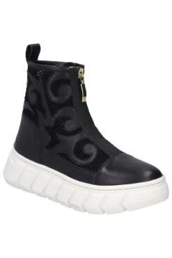 Gerry Weber Stiefel - Schwarz - Flacher Absatz Damen Stiefel 752405499