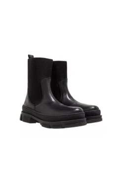 Steven Madden Stiefelette - Schwarz - Flacher Absatz Damen Stiefel Und Stiefeletten 741550143