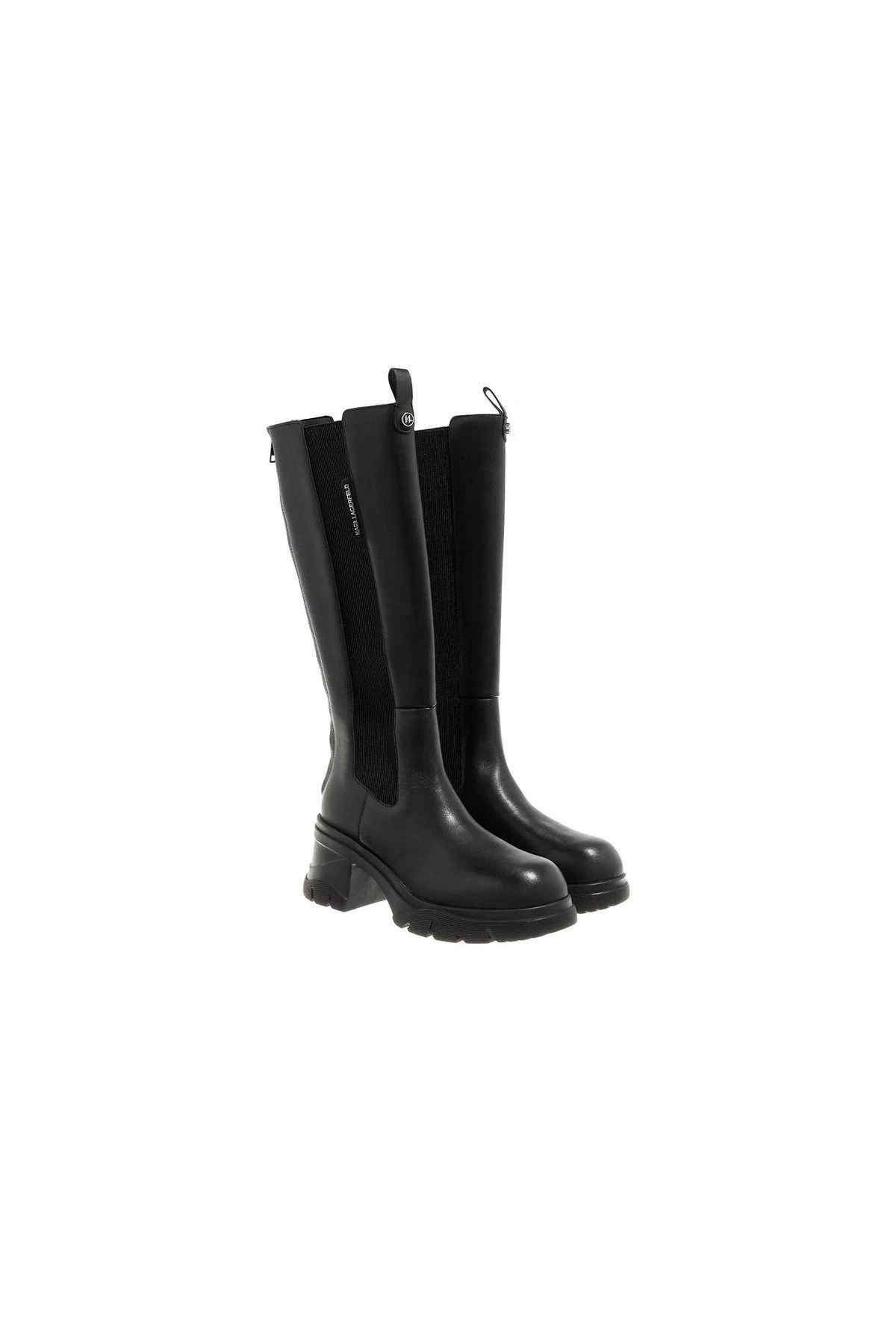Lagerfeld Stiefelette - Schwarz - Flacher Absatz Damen Stiefel Und Stiefeletten 745363960 3 Lagerfeld Stiefelette - Schwarz - Flacher Absatz Damen Stiefel Und Stiefeletten 745363960