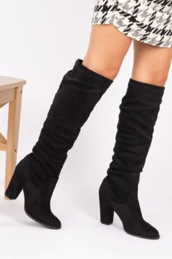 Fox Shoes Stiefel - Schwarz - Blockabsatz Damen Stiefel 31638930