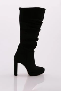 Dgn Stiefel - Schwarz - Pfennigabsatz/Stiletto Damen Stiefel 760469854