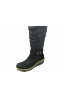 El Naturalista Stiefel - Schwarz - Flacher Absatz Damen Stiefel 670853501