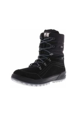 VISTA Stiefelette - Schwarz - Flacher Absatz Damen Stiefel Und Stiefeletten 731957140