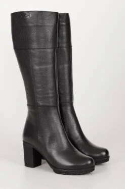 GÖNDERİ(R) Stiefel - Schwarz - Blockabsatz Damen Stiefel 683357883