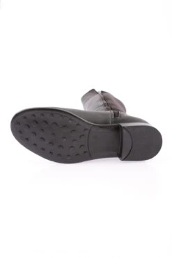 Dgn Stiefel - Schwarz - Flacher Absatz Damen Stiefel 36357398