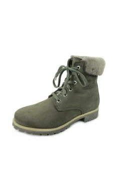 PANAMA JACK Stiefelette - Grau - Flacher Absatz Damen Stiefel Und Stiefeletten 699188997