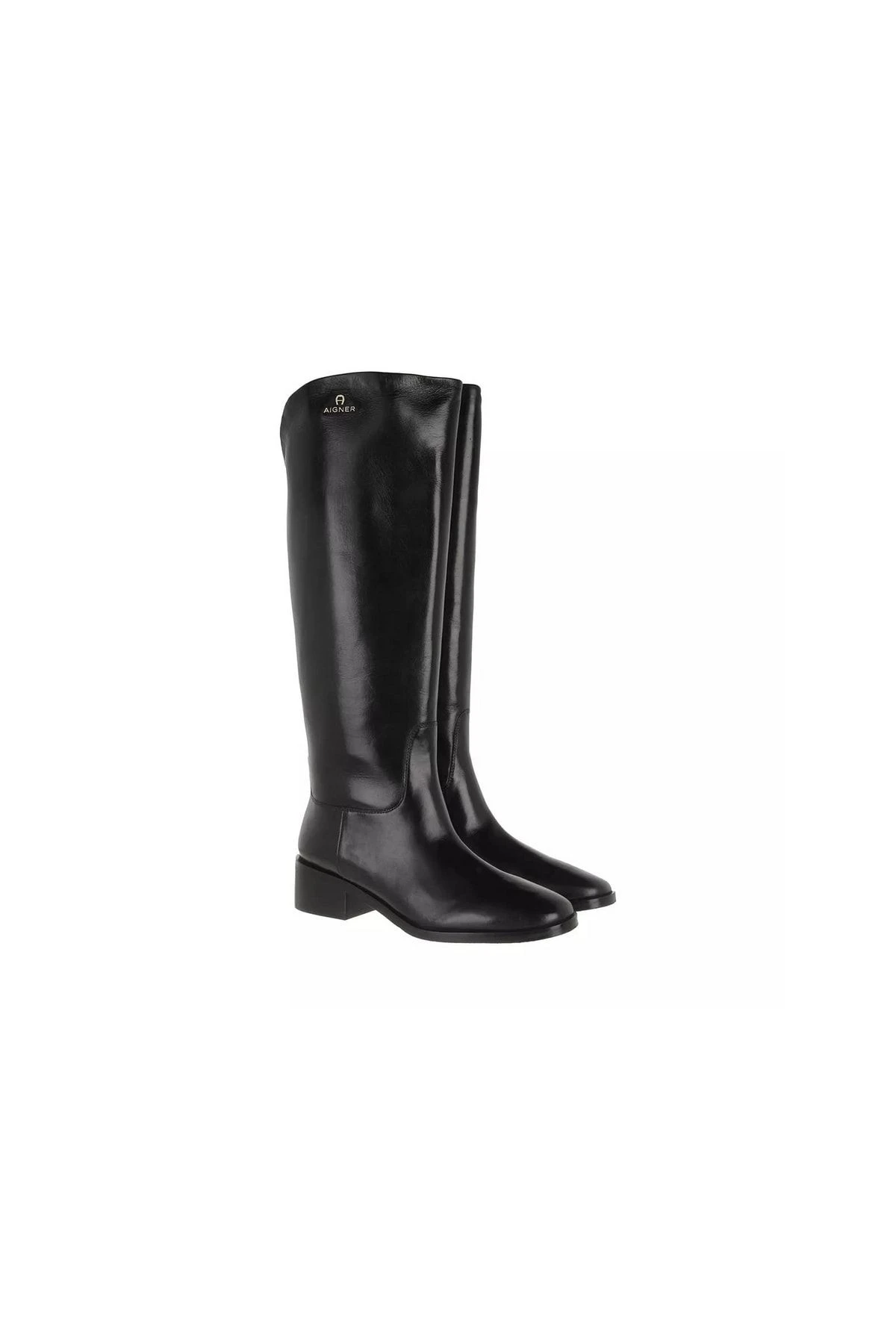 Aigner Stiefelette - Schwarz - Flacher Absatz Damen Stiefel Und Stiefeletten 741407290 3 Aigner Stiefelette - Schwarz - Flacher Absatz Damen Stiefel Und Stiefeletten 741407290