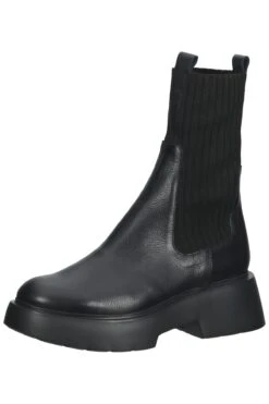 WONDERS Stiefelette - Schwarz - Blockabsatz Damen Stiefel Und Stiefeletten 731939544