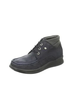 Wolky Stiefelette - Blau - Flacher Absatz Damen Stiefel Und Stiefeletten 731956783