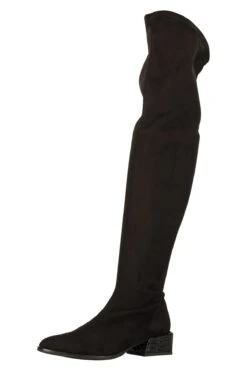 Rapisardi Stiefel - Schwarz - Blockabsatz Damen Stiefel Und Stiefeletten 731939591