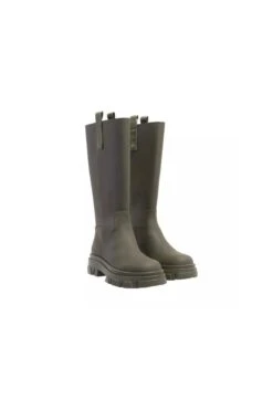 Steven Madden Stiefelette - Grün - Flacher Absatz Damen Stiefel Und Stiefeletten 741427267