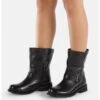 Felmini Stiefelette - Schwarz - Blockabsatz Damen Stiefel Und Stiefeletten 745357346 2 Felmini Stiefelette - Schwarz - Blockabsatz Damen Stiefel Und Stiefeletten 745357346 -Panama Schuhe Geschaft 1 org zoom 5