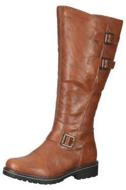 Remonte Stiefel - Braun - Flacher Absatz Damen Stiefel 697361523