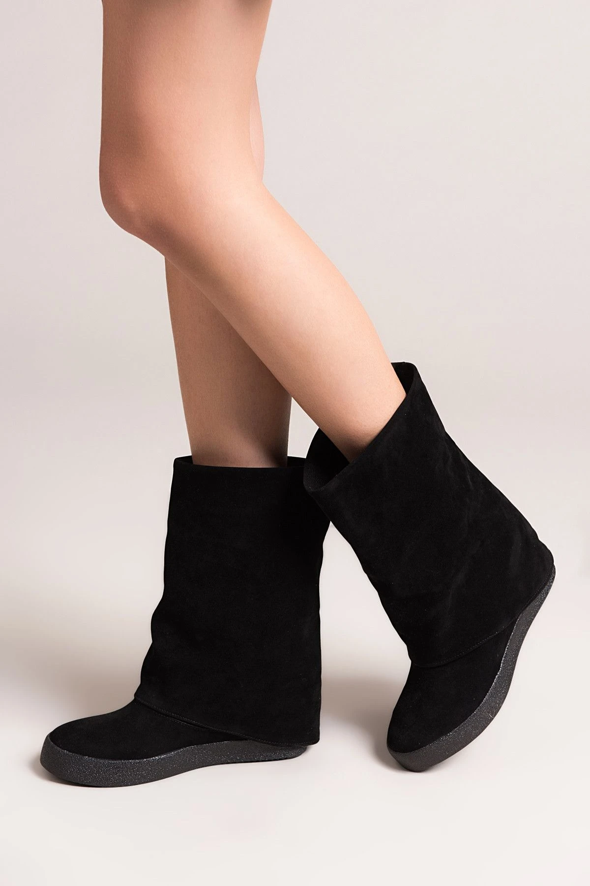 Fox Shoes Stiefel - Schwarz - Flacher Absatz 3 Fox Shoes Stiefel - Schwarz - Flacher Absatz