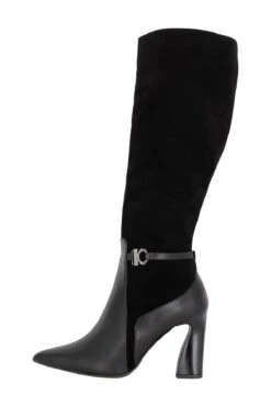 Faina Stiefel - Schwarz - Blockabsatz