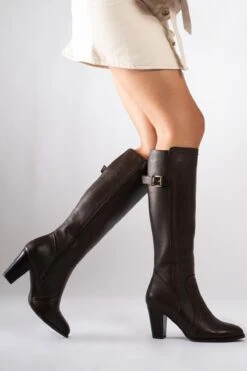 CZ London Stiefel - Braun - Blockabsatz Damen Stiefel 33952510