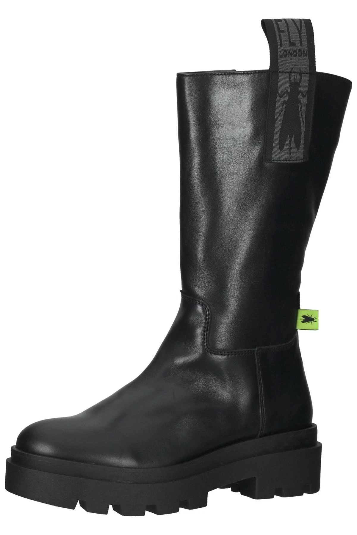 Fly London Stiefel - Schwarz - Blockabsatz Damen Stiefel 698019925 3 Fly London Stiefel - Schwarz - Blockabsatz Damen Stiefel 698019925