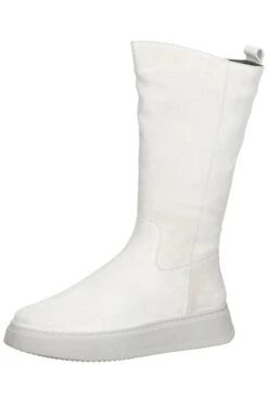 Everybody Stiefel - Weiß - Flacher Absatz Damen Stiefel 698024753