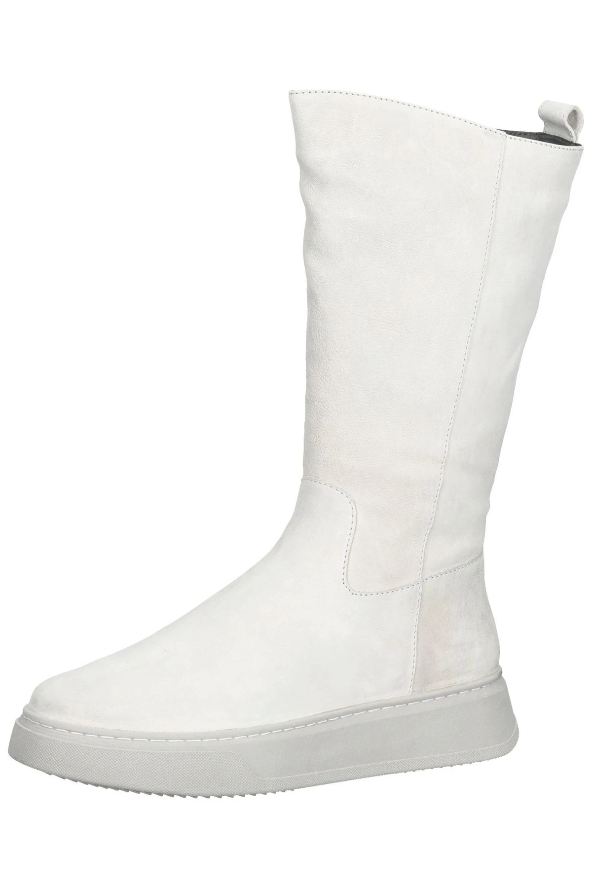 Everybody Stiefel - Weiß - Flacher Absatz Damen Stiefel 698024753 3 Everybody Stiefel - Weiß - Flacher Absatz Damen Stiefel 698024753