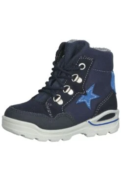 Pepino Stiefel - Blau - Flacher Absatz Kinder Stiefel 680312648