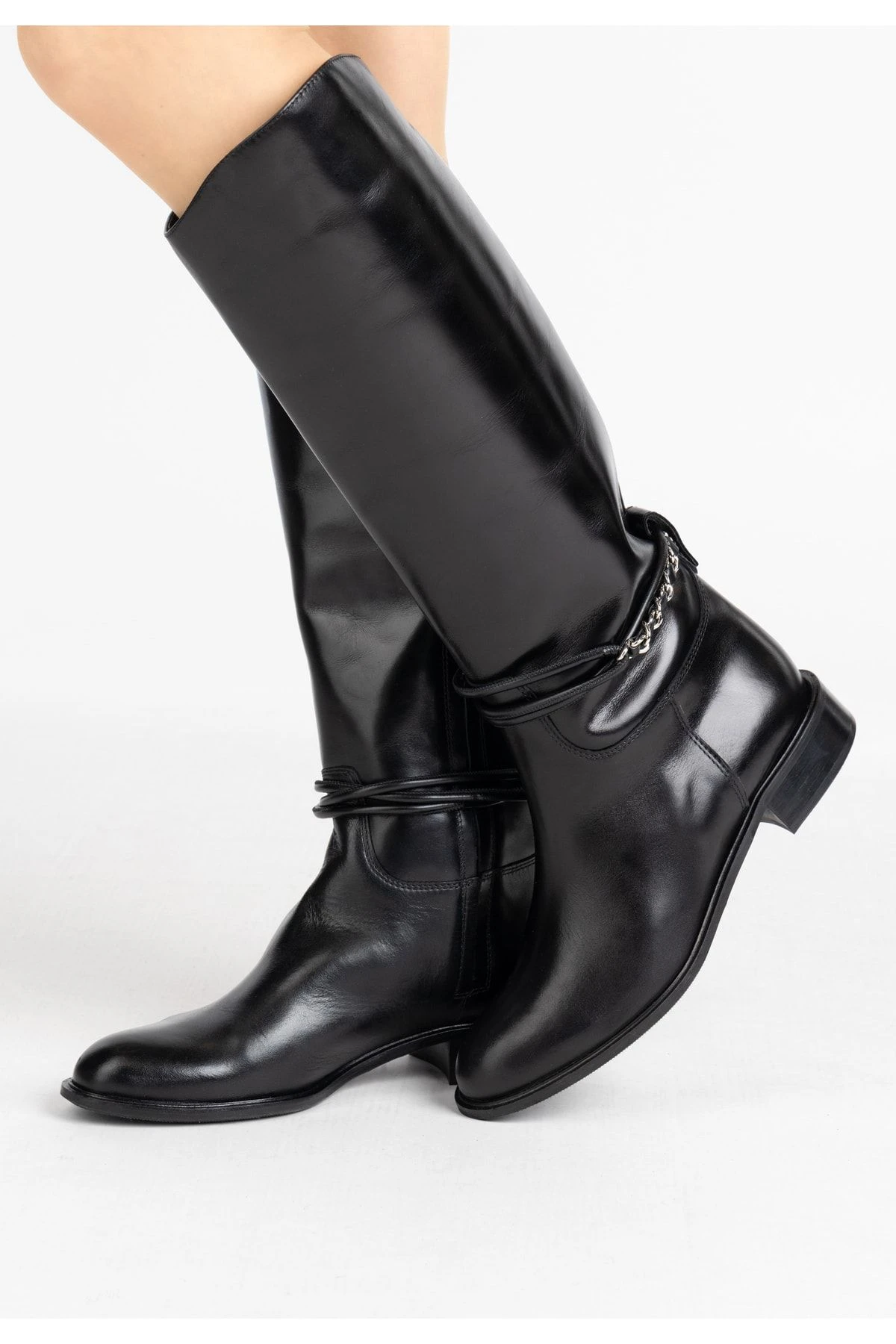 Faina Stiefel - Schwarz - Blockabsatz Damen Stiefel 691478917 3 Faina Stiefel - Schwarz - Blockabsatz Damen Stiefel 691478917