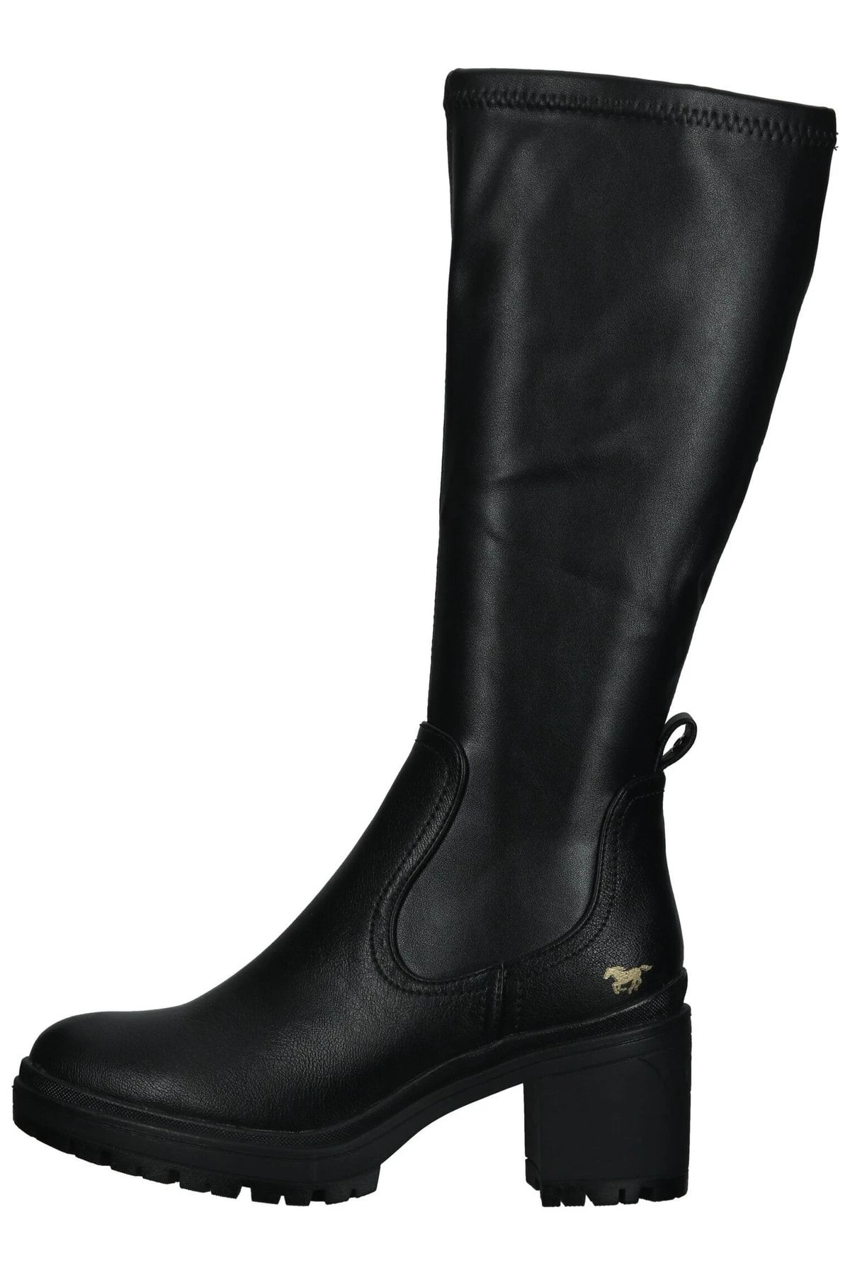 Mustang Stiefel - Schwarz - Blockabsatz Damen Stiefel 750460463 4 Mustang Stiefel - Schwarz - Blockabsatz Damen Stiefel 750460463 – Bild 2