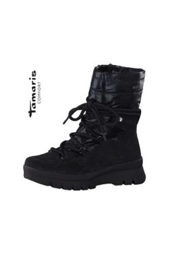 Jana Stiefelette - Schwarz - Flacher Absatz Damen Stiefel Und Stiefeletten 753916580 -Panama Schuhe Geschaft 2 org zoom 201