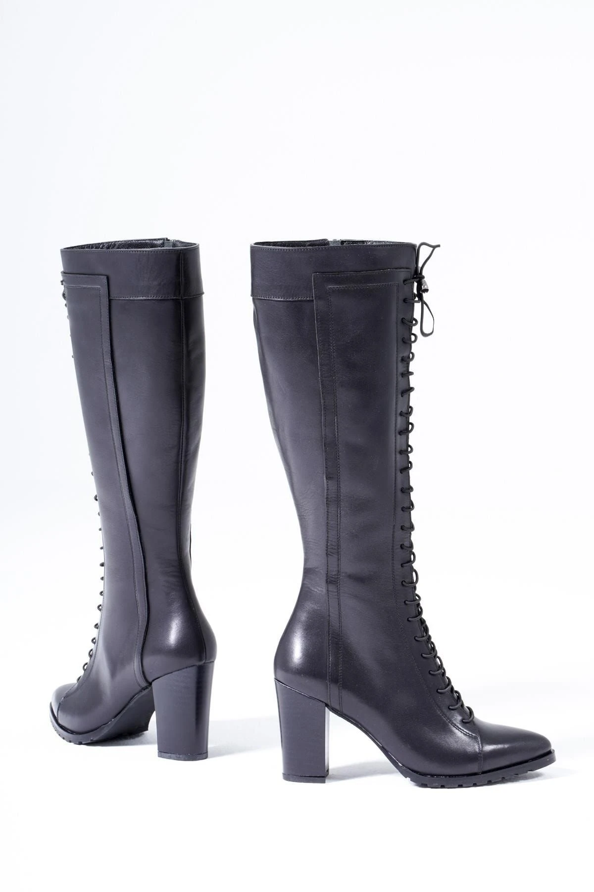 CZ London Stiefel - Schwarz - Blockabsatz Damen Stiefel 155926231 4 CZ London Stiefel - Schwarz - Blockabsatz Damen Stiefel 155926231 – Bild 2