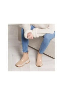 LEMON JELLY Stiefelette - Beige - Flacher Absatz Damen Stiefel Und Stiefeletten 741478776 -Panama Schuhe Geschaft 2 org zoom 231