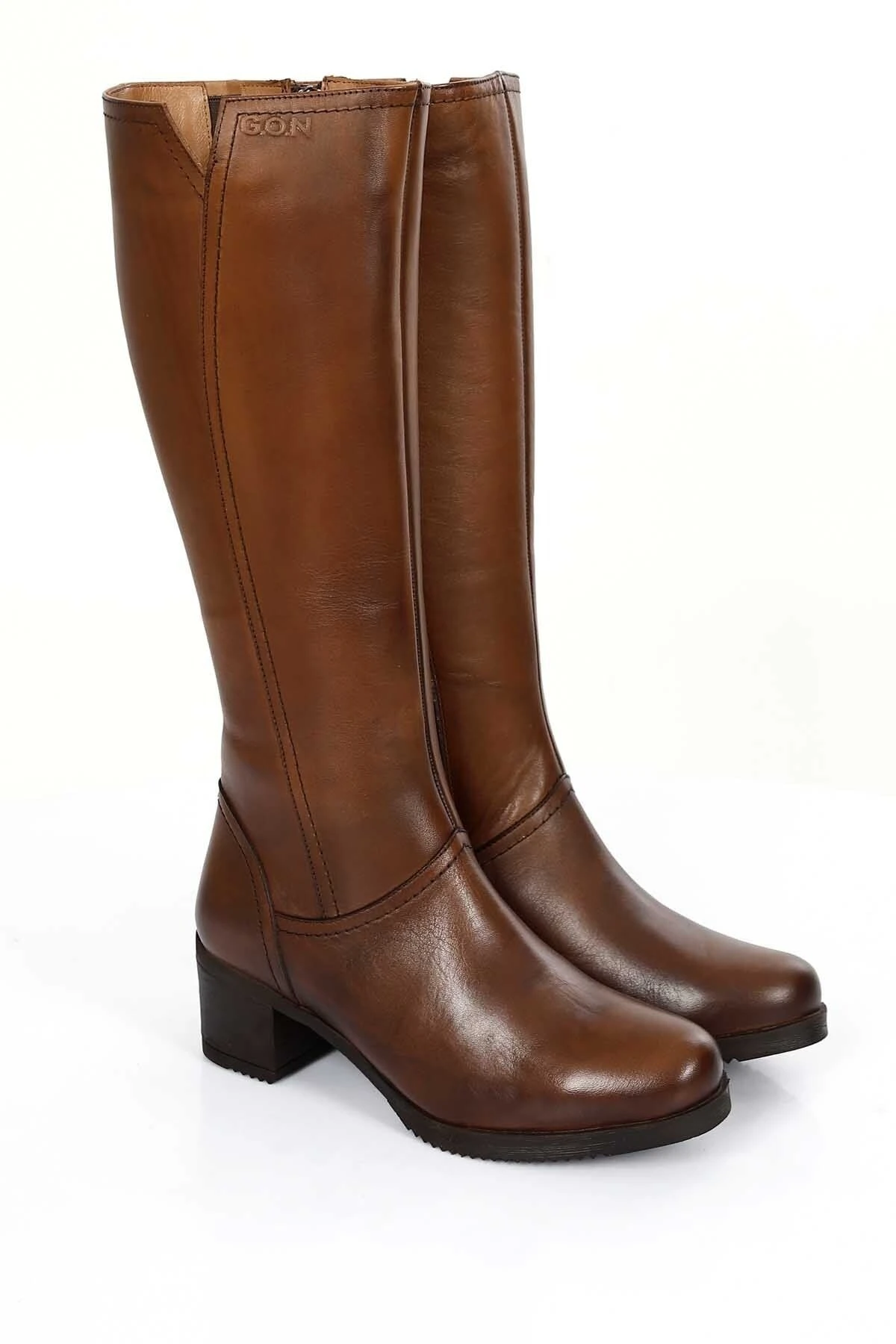 GÖNDERİ(R) Stiefel - Braun - Blockabsatz Damen Stiefel 294947122 4 GÖNDERİ(R) Stiefel - Braun - Blockabsatz Damen Stiefel 294947122 – Bild 2