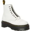 Dr. Martens Dr Martens Stiefel - Weiß - Flacher Absatz Damen Stiefel 641793813 -Panama Schuhe Geschaft 2 org zoom 254