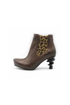 Tiggers Stiefelette - Braun - Flacher Absatz Damen Stiefel Und Stiefeletten 741414471 -Panama Schuhe Geschaft 2 org zoom 279