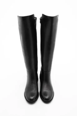 Marjin Stiefel - Schwarz - Flacher Absatz Damen Stiefel 368509588 -Panama Schuhe Geschaft 2 org zoom 378