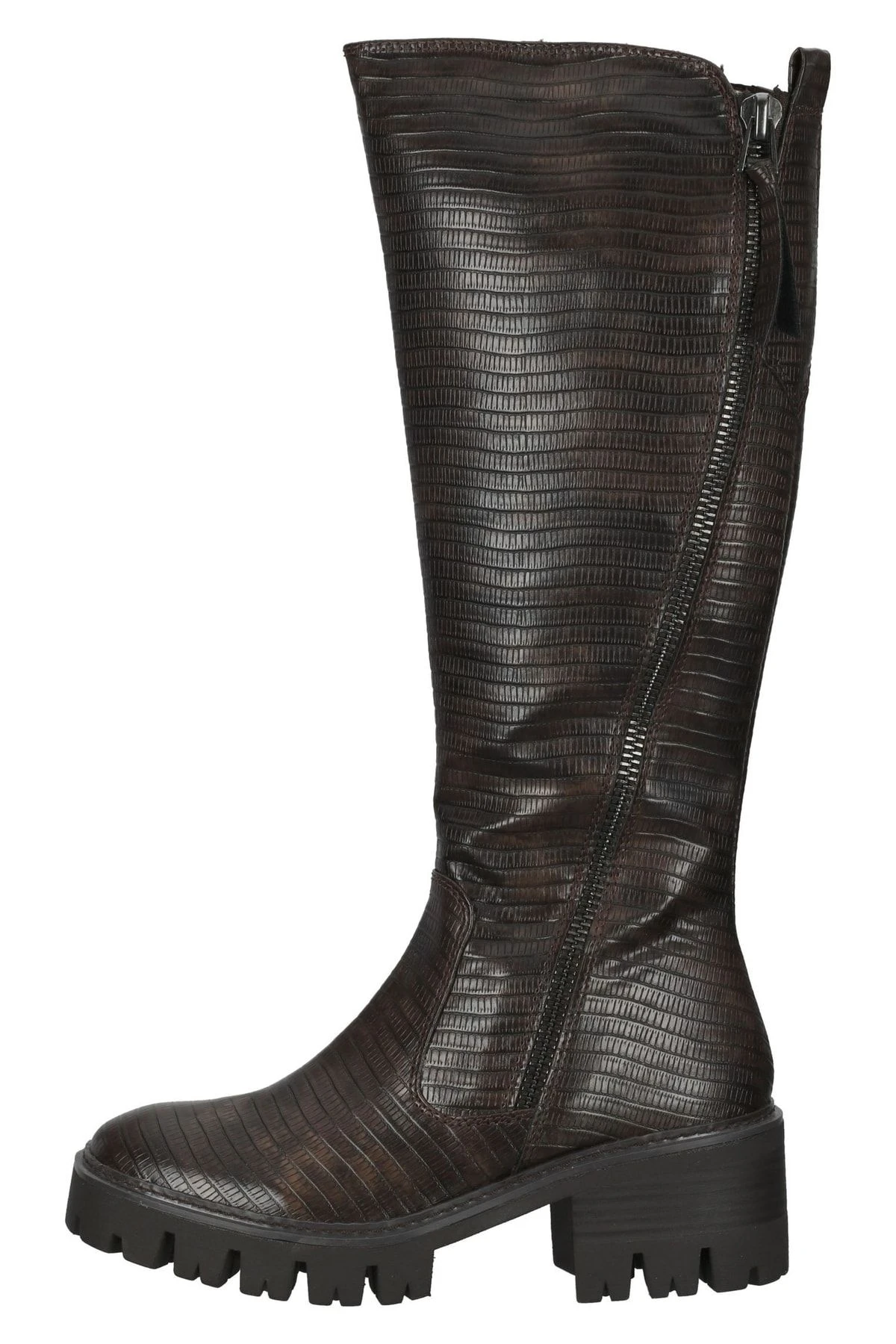 Marco Tozzi Stiefel - Braun - Blockabsatz Damen Stiefel 696272627 4 Marco Tozzi Stiefel - Braun - Blockabsatz Damen Stiefel 696272627 – Bild 2