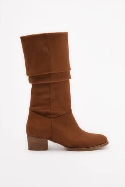 Yaya By Hotiç Stiefel - Braun - Blockabsatz Damen Stiefel 149160672