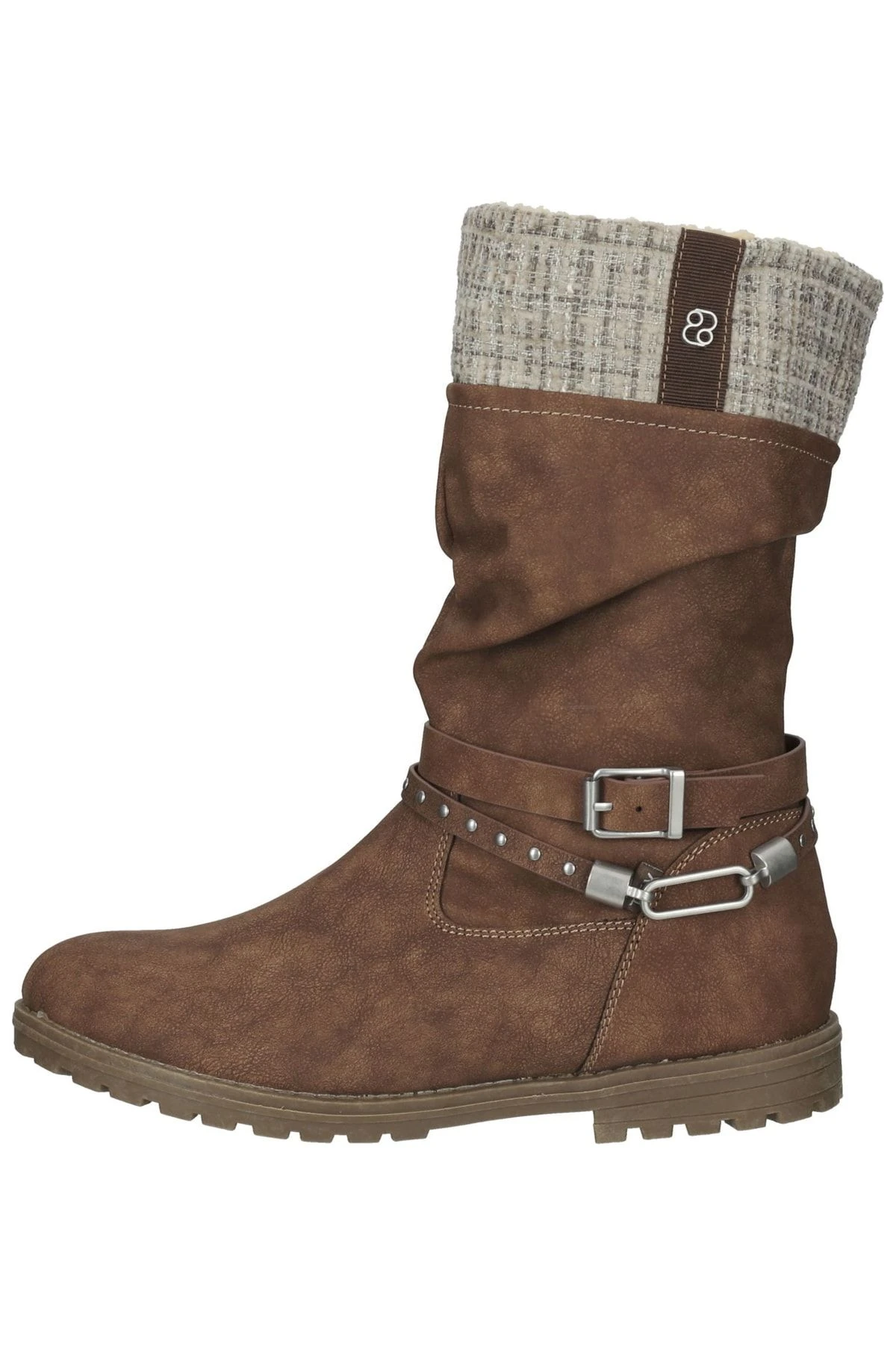 S.Oliver Stiefel - Braun - Blockabsatz Damen Stiefel 680296711 4 S.Oliver Stiefel - Braun - Blockabsatz Damen Stiefel 680296711 – Bild 2