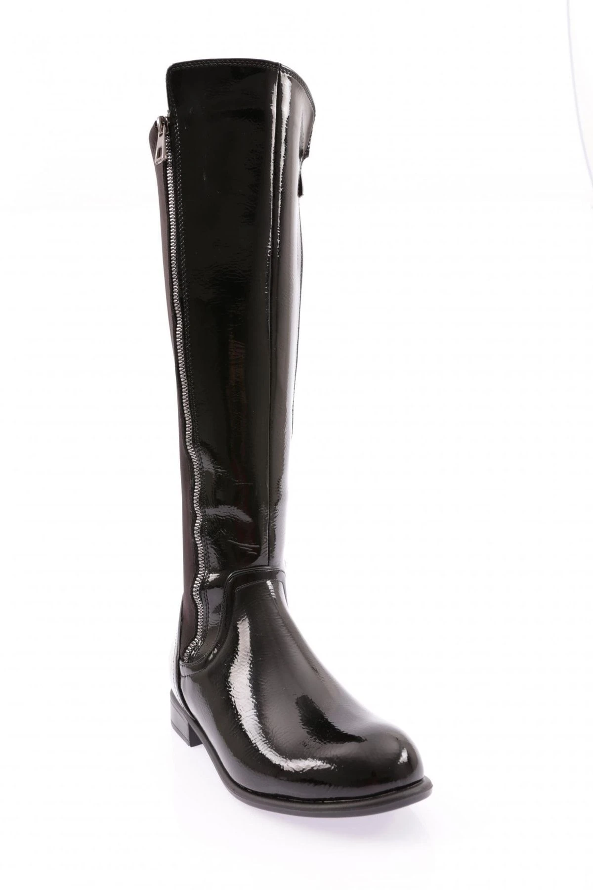 Dgn Stiefel - Schwarz - Flacher Absatz Damen Stiefel 357871452 4 Dgn Stiefel - Schwarz - Flacher Absatz Damen Stiefel 357871452 – Bild 2