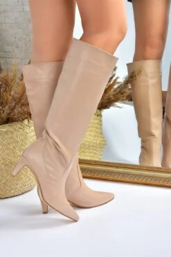 Fox Shoes Stiefel - Beige - Pfennigabsatz/Stiletto Damen Stiefel 176798222 7 Fox Shoes Stiefel - Beige - Pfennigabsatz/Stiletto Damen Stiefel 176798222 -Panama Schuhe Geschaft 3 org zoom 17