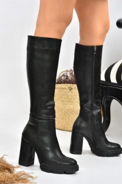 Fox Shoes Stiefel - Schwarz - Blockabsatz Damen Stiefel 144219329 7 Fox Shoes Stiefel - Schwarz - Blockabsatz Damen Stiefel 144219329 -Panama Schuhe Geschaft 3 org zoom 198