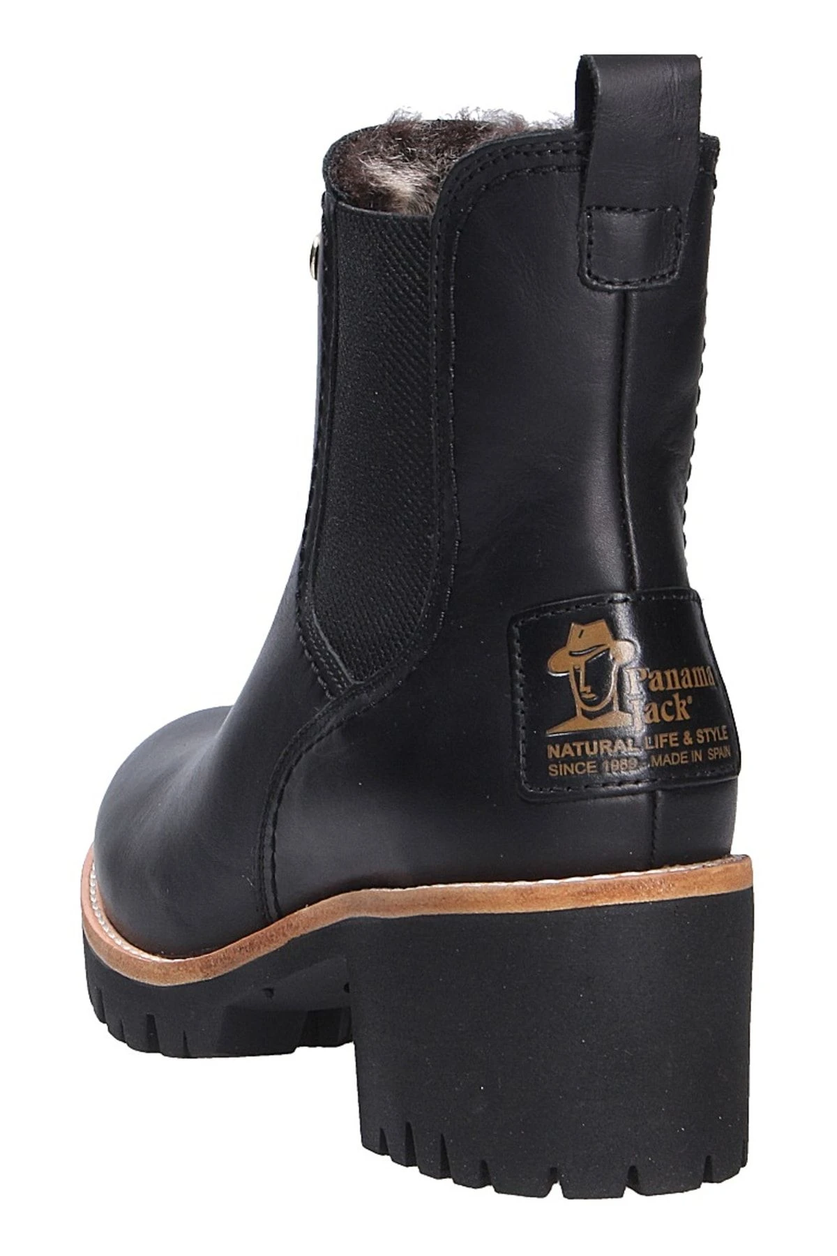 PANAMA JACK Stiefelette - Schwarz - Blockabsatz Damen Stiefel Und Stiefeletten 750747973 5 PANAMA JACK Stiefelette - Schwarz - Blockabsatz Damen Stiefel Und Stiefeletten 750747973 – Bild 3