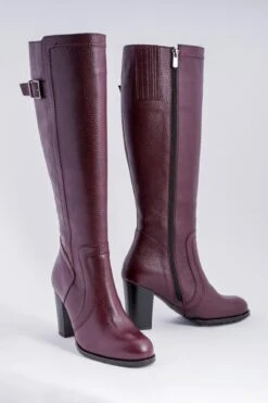 CZ London Stiefel - Bordeaux - Blockabsatz Damen Stiefel 242517749 -Panama Schuhe Geschaft 3 org zoom 225