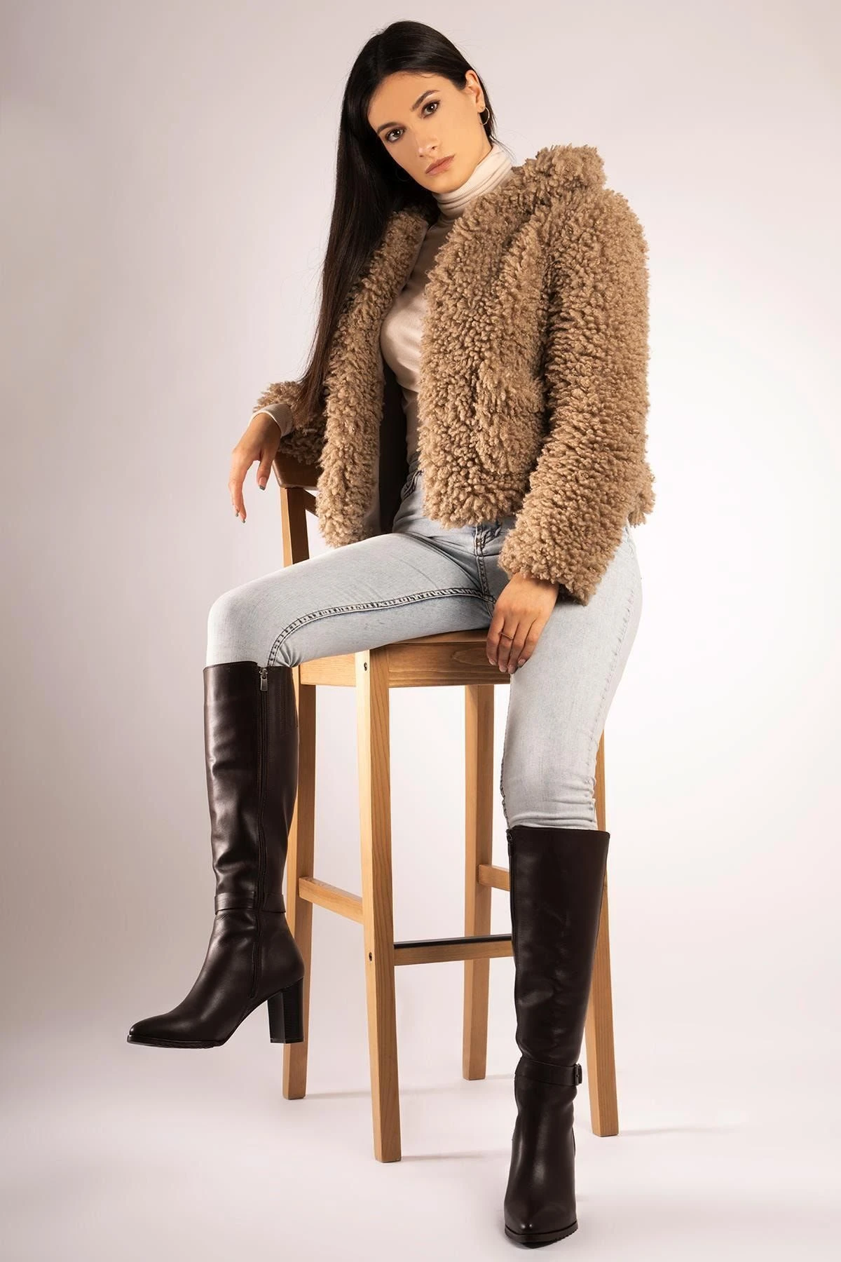 CZ London Stiefel - Schwarz - Blockabsatz Damen Stiefel 51013124 5 CZ London Stiefel - Schwarz - Blockabsatz Damen Stiefel 51013124 – Bild 3