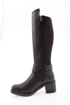 Dgn Stiefel - Schwarz - Blockabsatz Damen Stiefel 638603319 -Panama Schuhe Geschaft 3 org zoom 287